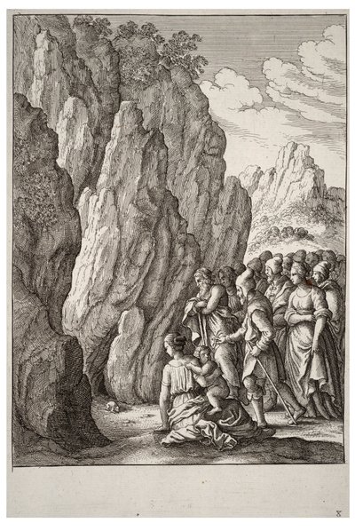 The Mountain in Labour by Wenceslaus Hollar